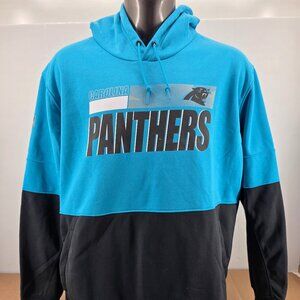 NIKE Dri-Fit Onfield Apparel Men's Sz XXXL Fleece-Lined CAROLINA PANTHERS Hoodie